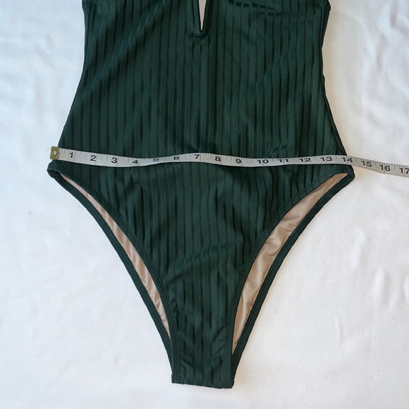 NWOT SHADE & SHORE ONE PIECE SWIMSUIT Sz M - Picture 9 of 12